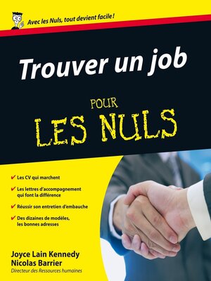 cover image of Trouver un job Pour les Nuls